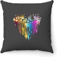 Pokemon Eevee Evolution Throw Pillows for Cover Only — Decorative Cushions