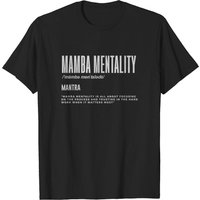 T-shirt Motivational Quote Mamba Mentality pour hommes — T-shirts pour hommes