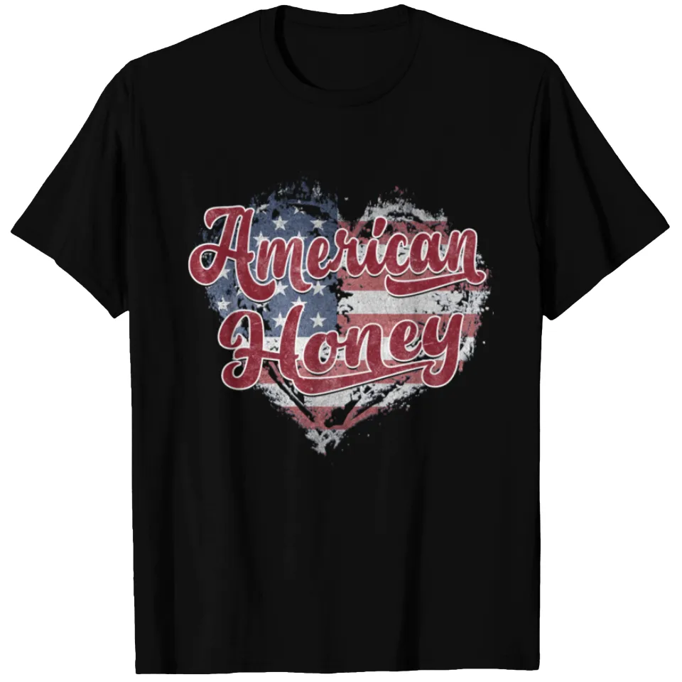 T-shirt American Honey pour hommes en noir — T-shirts pour hommes