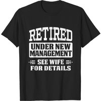 T-shirt Humoristique de Retraite pour Hommes Retraités Sous N — T-shirts pour hommes