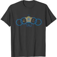 T-shirt Noir pour Hommes Taj Esteghlal