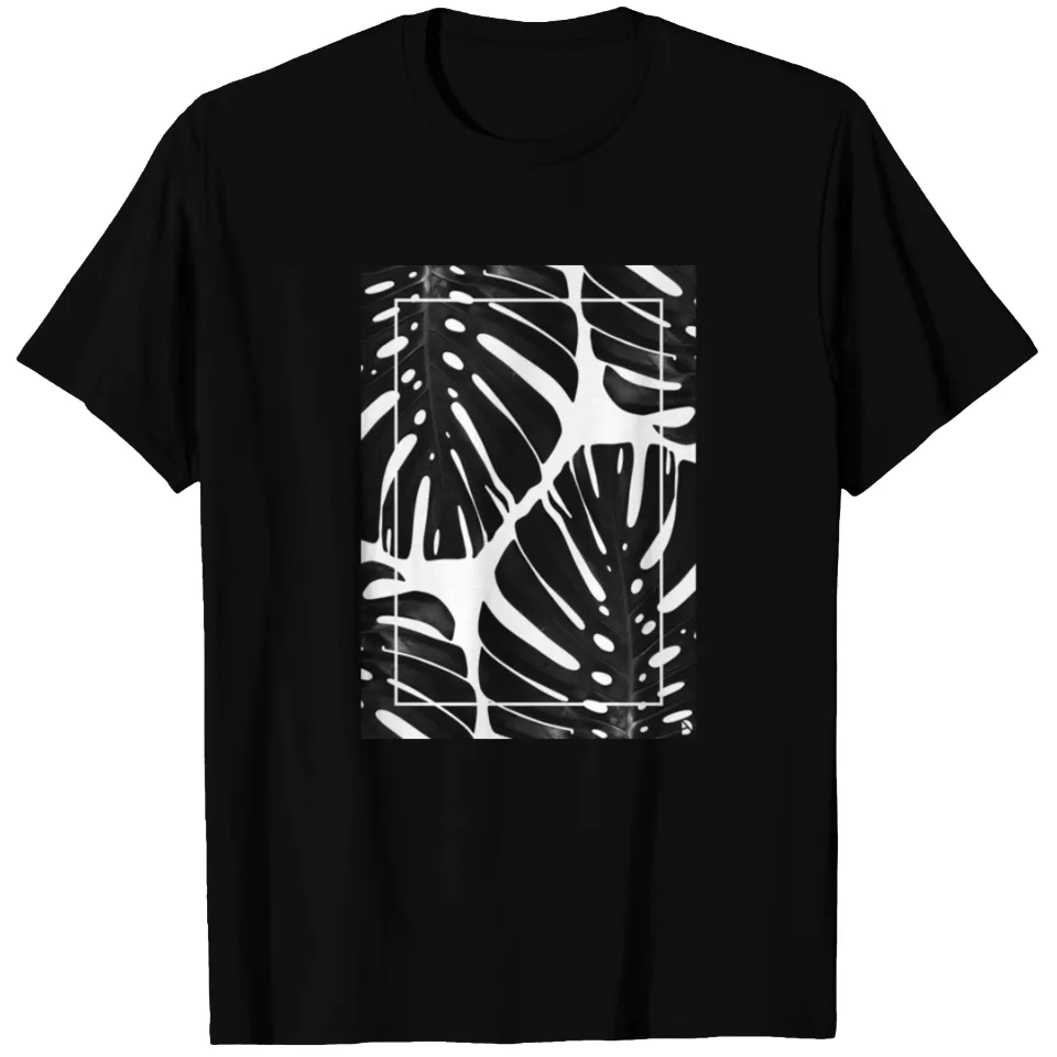 AD Monstera T-shirt for Men in Black — Mens T Shirts