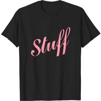 T-shirt Stuff pour hommes - Noir