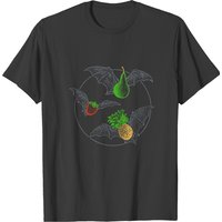 Fruit Bats Men's T-shirt in Black