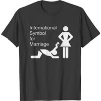 T-shirt Homme Symbole International du Mariage