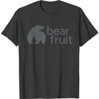 T-shirt Bear Fruit pour hommes en noir