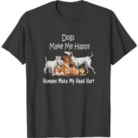Humans Make My Head Hurt T-Shirt for Men — Mens T Shirts