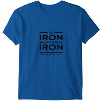 T-shirt pour hommes Original Iron Sharpens Iron Clothing Brand By Grac — T-shirts pour hommes