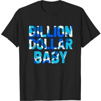 T-shirt camouflage bleu myrtille Billion Dollar Baby pour hommes