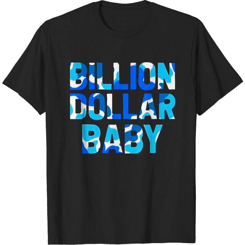 T-shirt camouflage bleu myrtille Billion Dollar Baby pour hommes — T-shirts pour hommes