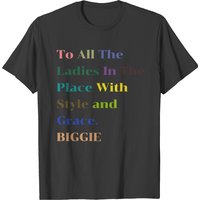 T-shirt Hiphop Amusant pour Toutes les Dames