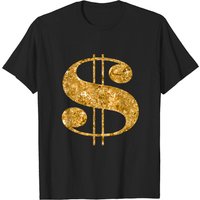 T-shirt Symbole Dollar pour Hommes - Noir — T-shirts pour hommes