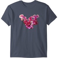 T-shirt Pink Sweet Pea Heart pour hommes