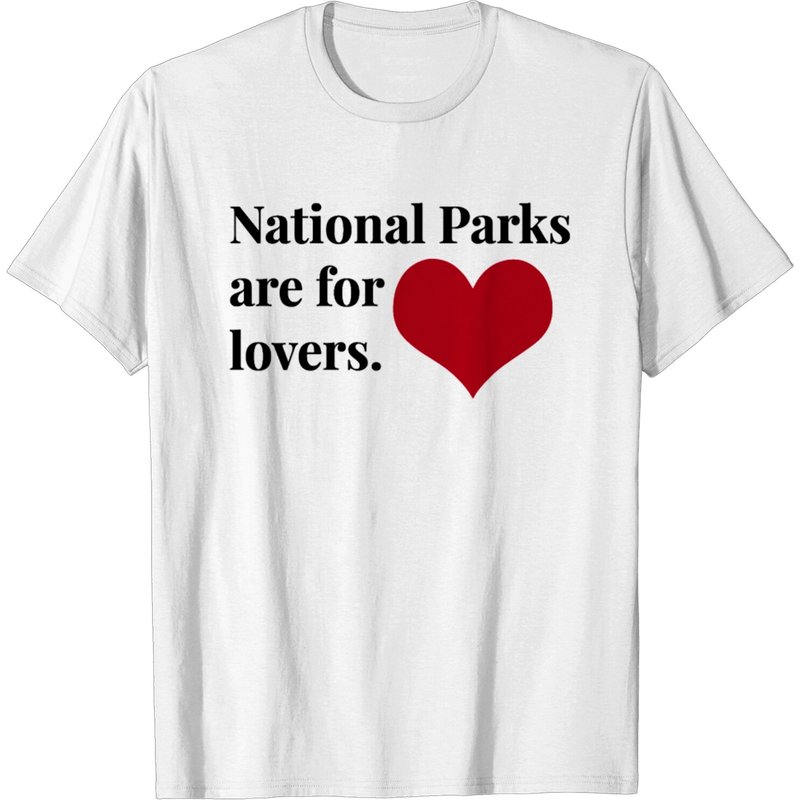 T-shirt Parks Project Parks For Lovers pour hommes — T-shirts pour hommes