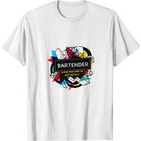 Bartender T-Shirt for Men - Black