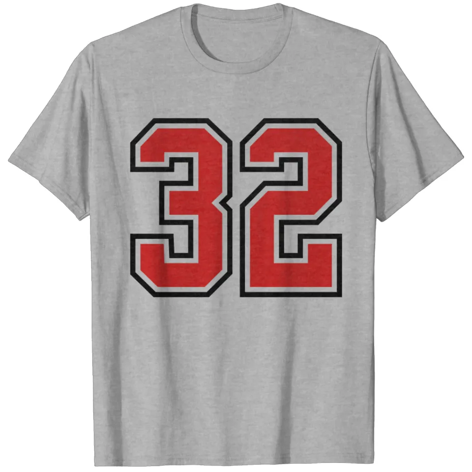 32 Sports Jersey Football Number T-Shirt for Men — Mens T Shirts