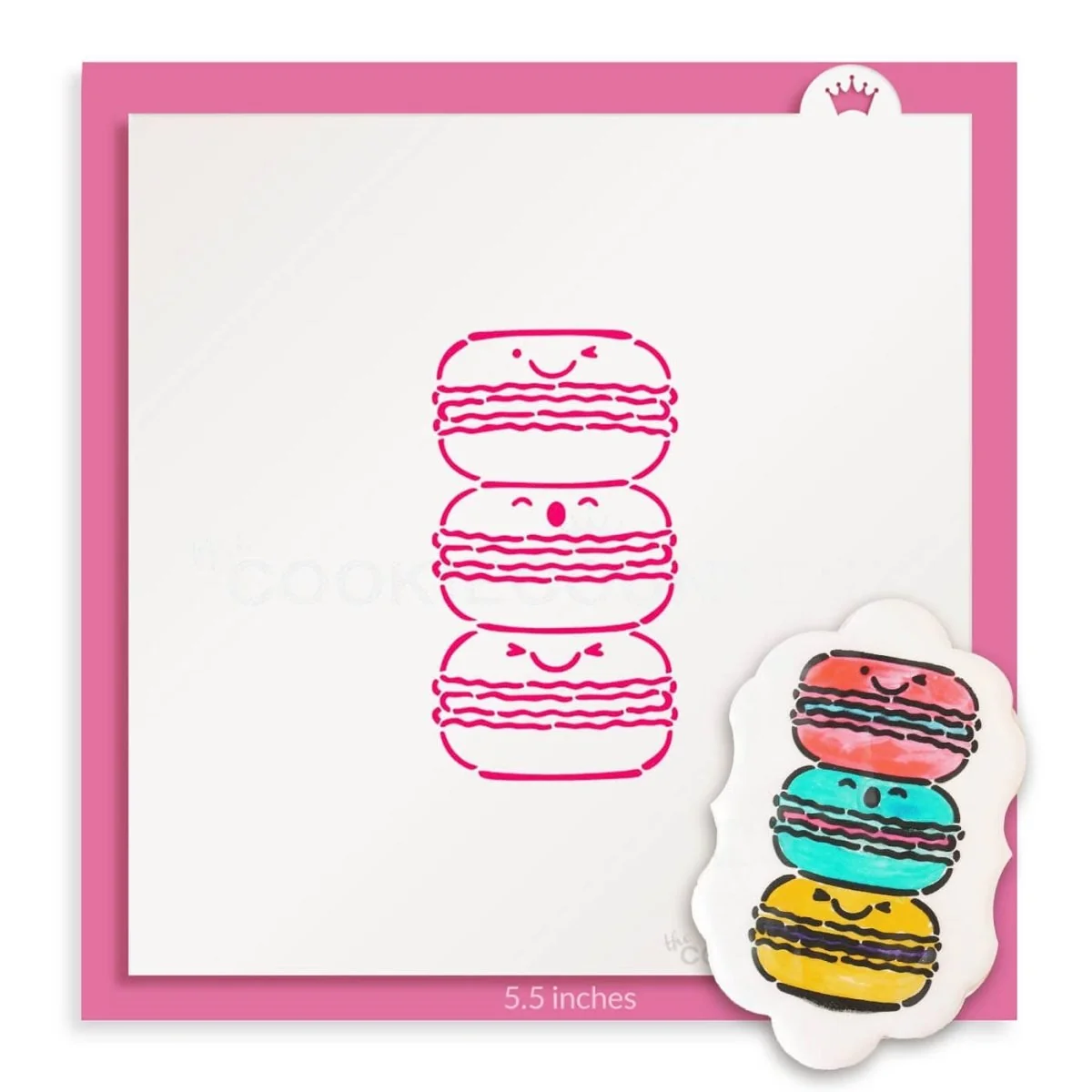 Pochoir Macaron PYO par The Cookie Countess — Accessoires de mode