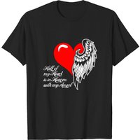 Half Of My Heart Is In Heaven With My Angel T-shirt for Men