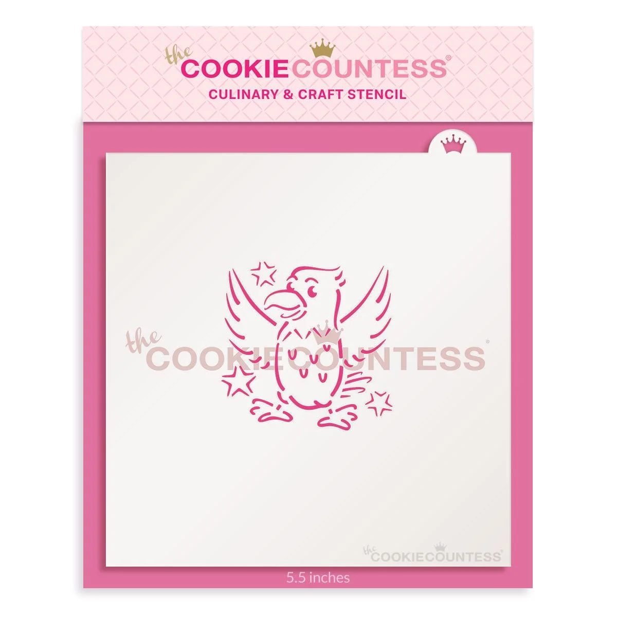 Pochoir PYO Aigle Américain par The Cookie Countess — Accessoires de mode