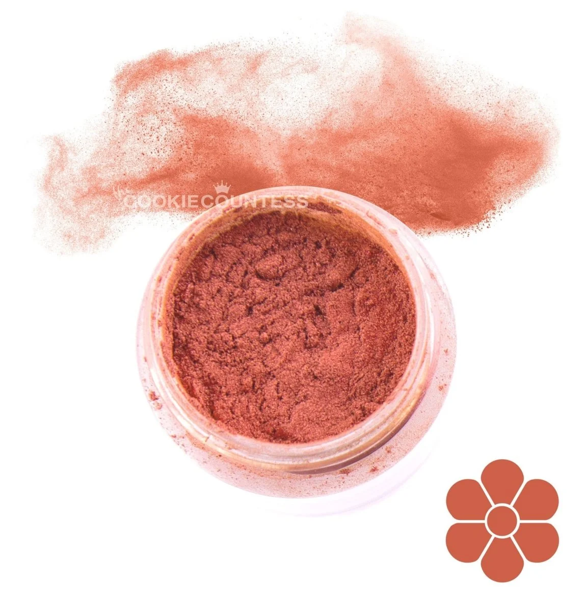 Roxy & Rich Poussière de Pétale - Corail 0,25 oz — Gadgets de cuisine