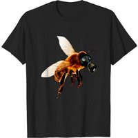 Bee With Gas Mask T-Shirt for Men