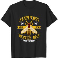 Honey Bee Beekeepers Love Beekeeping T-shirt for Men