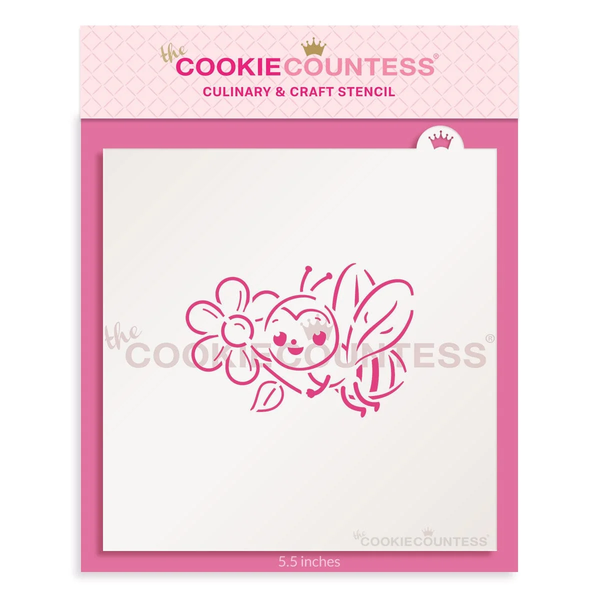 Pochoir Bee PYO de The Cookie Countess — Gadgets de cuisine