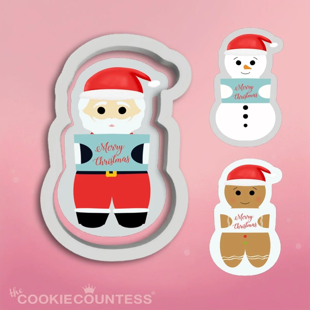 Emporte-pièce de personnage de Noël par The Cookie Countess — Gadgets de cuisine