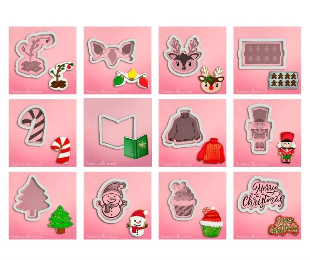 Christmas Cookie Cutters by The Cookie Countess — Kitchen Gadgets
