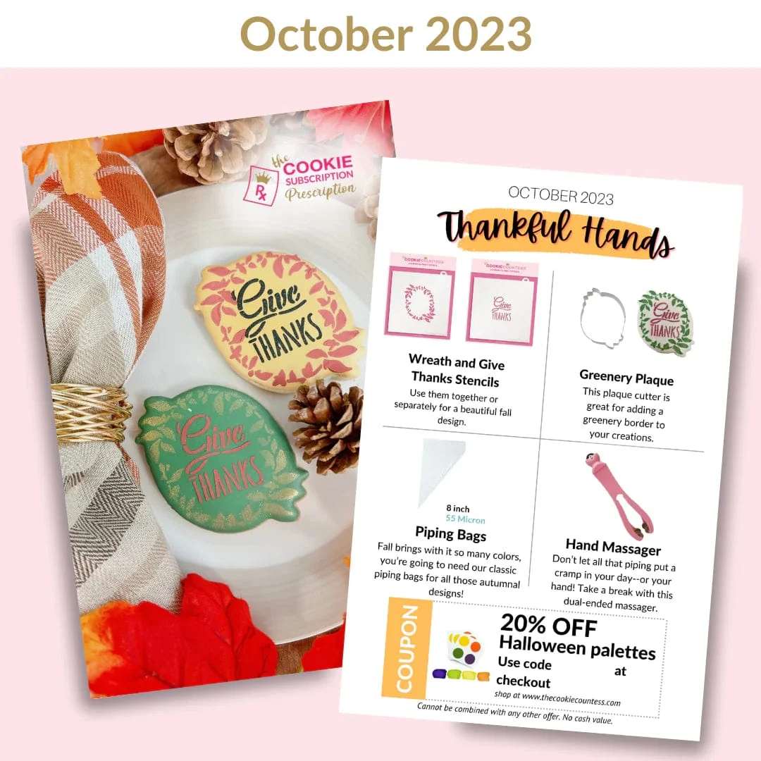 October 2023 Subscription Box - Thankful Hands