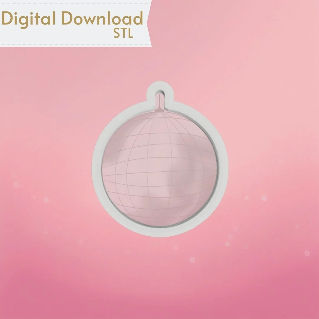 Disco Ball Cookie Cutter STL — Kitchen Gadgets
