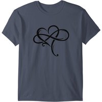 T-shirt pour hommes avec symbole de cœur d'amour infini — T-shirts pour hommes