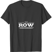Distressed Look Rowing Gift T-Shirt for Men