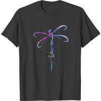 Dragonfly Warrior Semicolon T-Shirt for Men