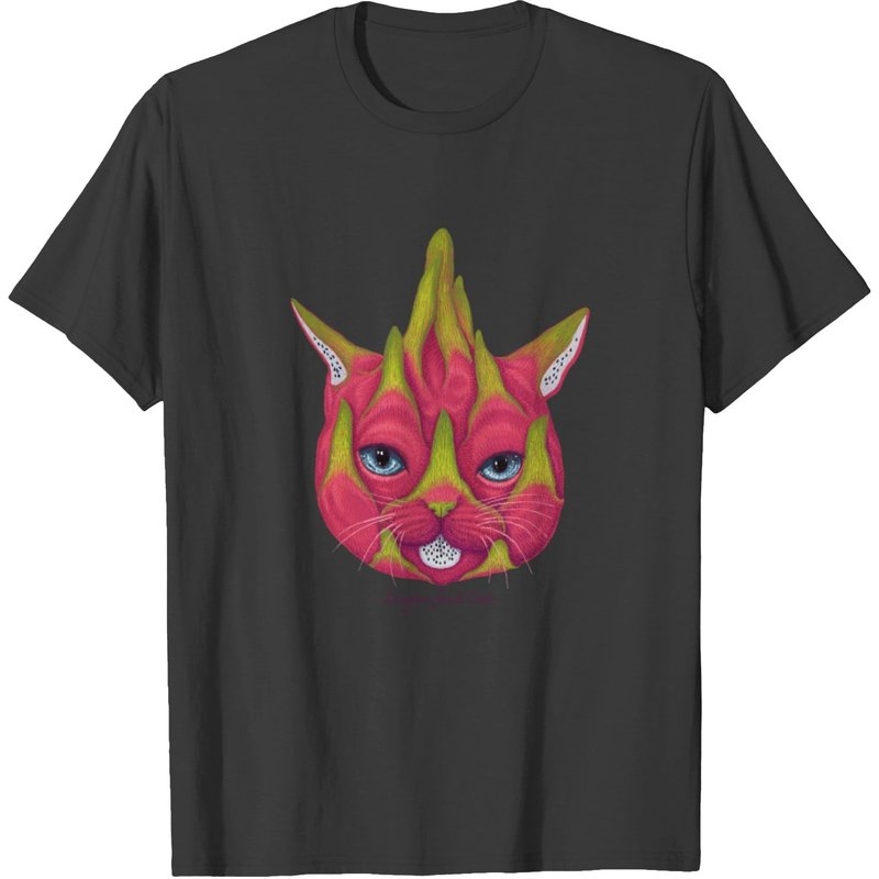 T-shirt Dragon Fruit Cat pour hommes