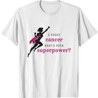 Je combats le cancer - Quel est votre super pouvoir T-shirt pour hommes — T-shirts pour hommes