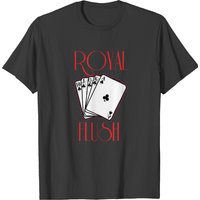 T-shirt Royal Flush pour hommes en noir — T-shirts pour hommes