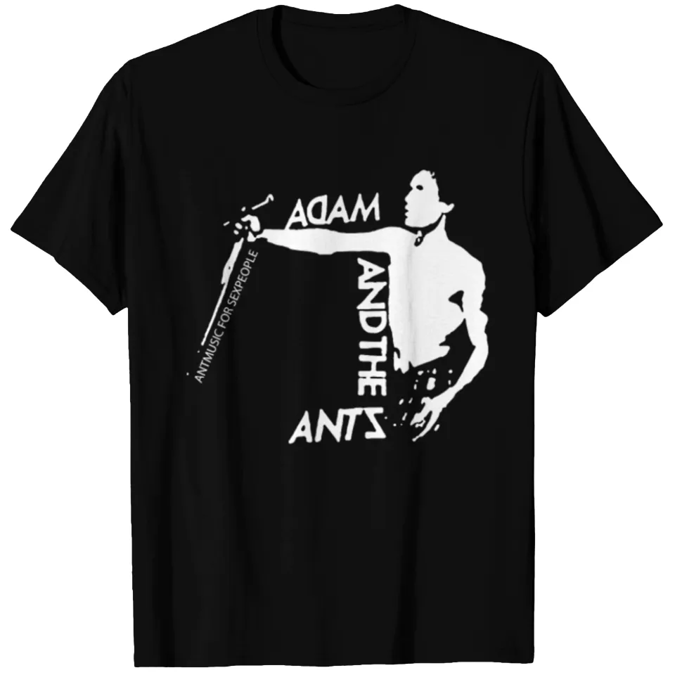 Adam And The Ants Ants Invasion Tour 1980 Men's T-shirt — Mens T Shirts