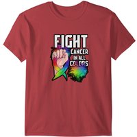 T-shirt Fight Cancer In All Colors pour hommes — T-shirts pour hommes
