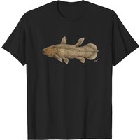 Coelacanth Living Fossil Fish T-Shirt for Men