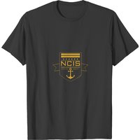 Ncis Special Agent T-Shirt for Men in Black