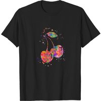 Cherry Watercolor Cherry T-shirt for Men