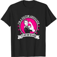 Victim Advocate Men's T-Shirt in Black