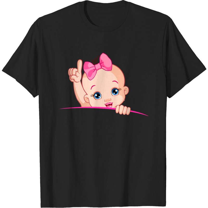 Maternity Custom Add Text T-shirt for Men - Black