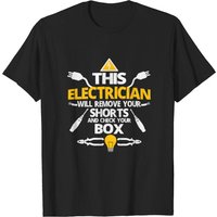 Electrician Men's Short Sleeve T-Shirt