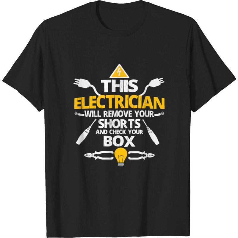 T-shirt à manches courtes Électricien pour hommes — T-shirts pour hommes