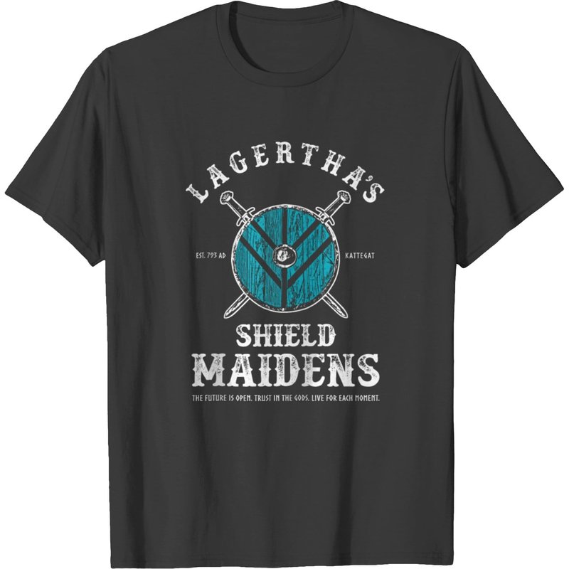 Lagertha's Shield Maidens Viking Warrior T-Shirt for Men