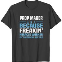 Prop Maker T-shirt for Men - Black — Mens T Shirts