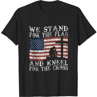 I Stand For The Flag And Kneel For The Cross Zip G T-shirt
