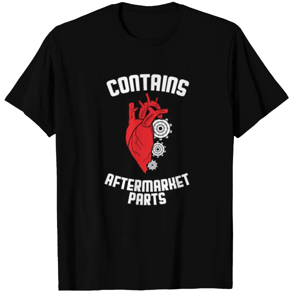 Anatomical Pacemaker Heart Awareness Surgery T-shirt for Men